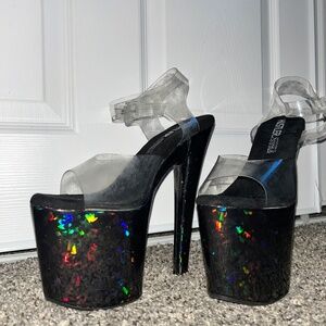 Hustler Extra 8 inch platform heels